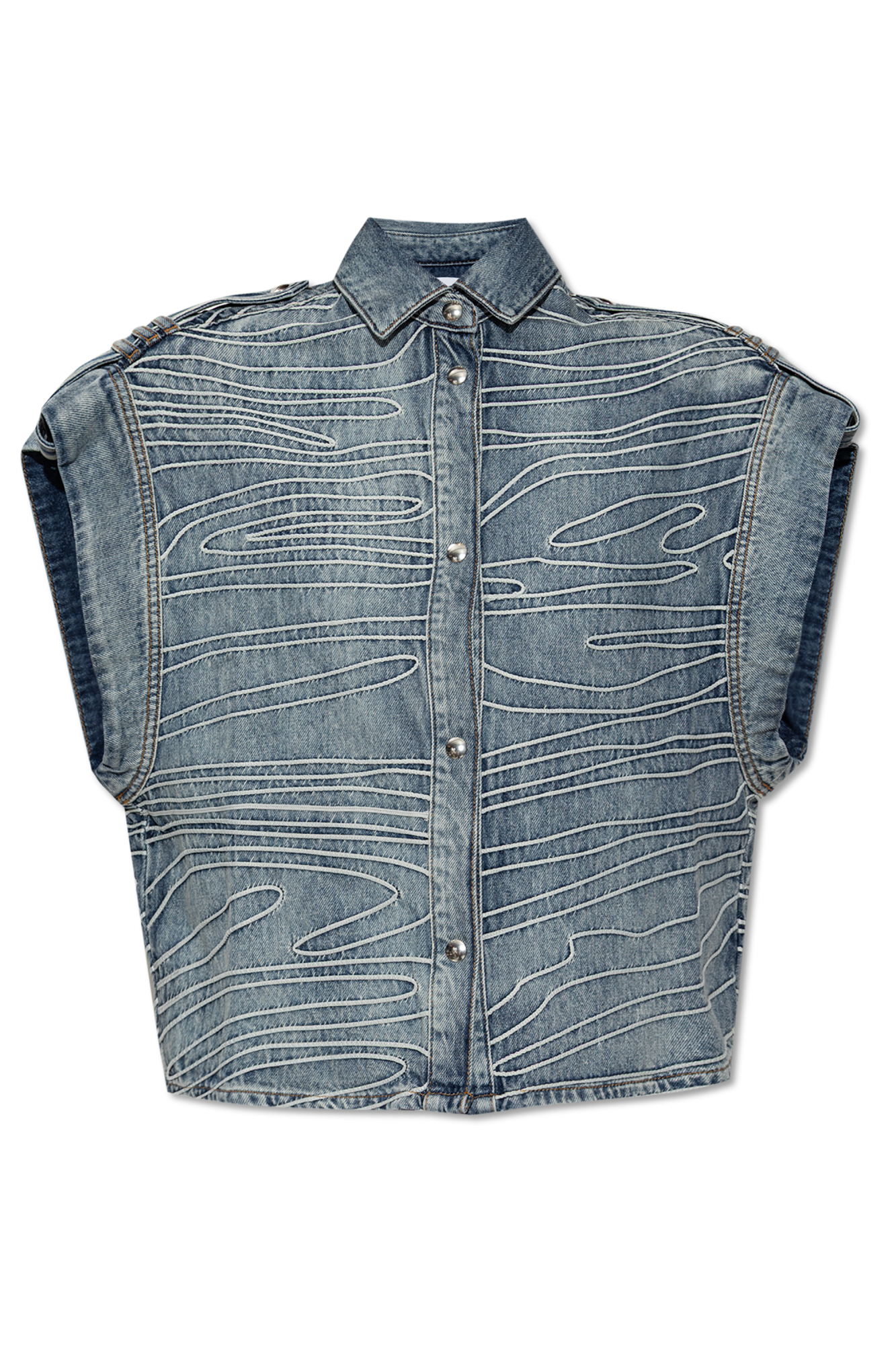 Blue Denim vest Valentina Iro - Vitkac AS